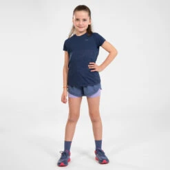 KIPRUN CARE Girls' Seamless Running T-shirt -Sports Shop k03eb7e3793cac7d5ea68051a8dd998c8