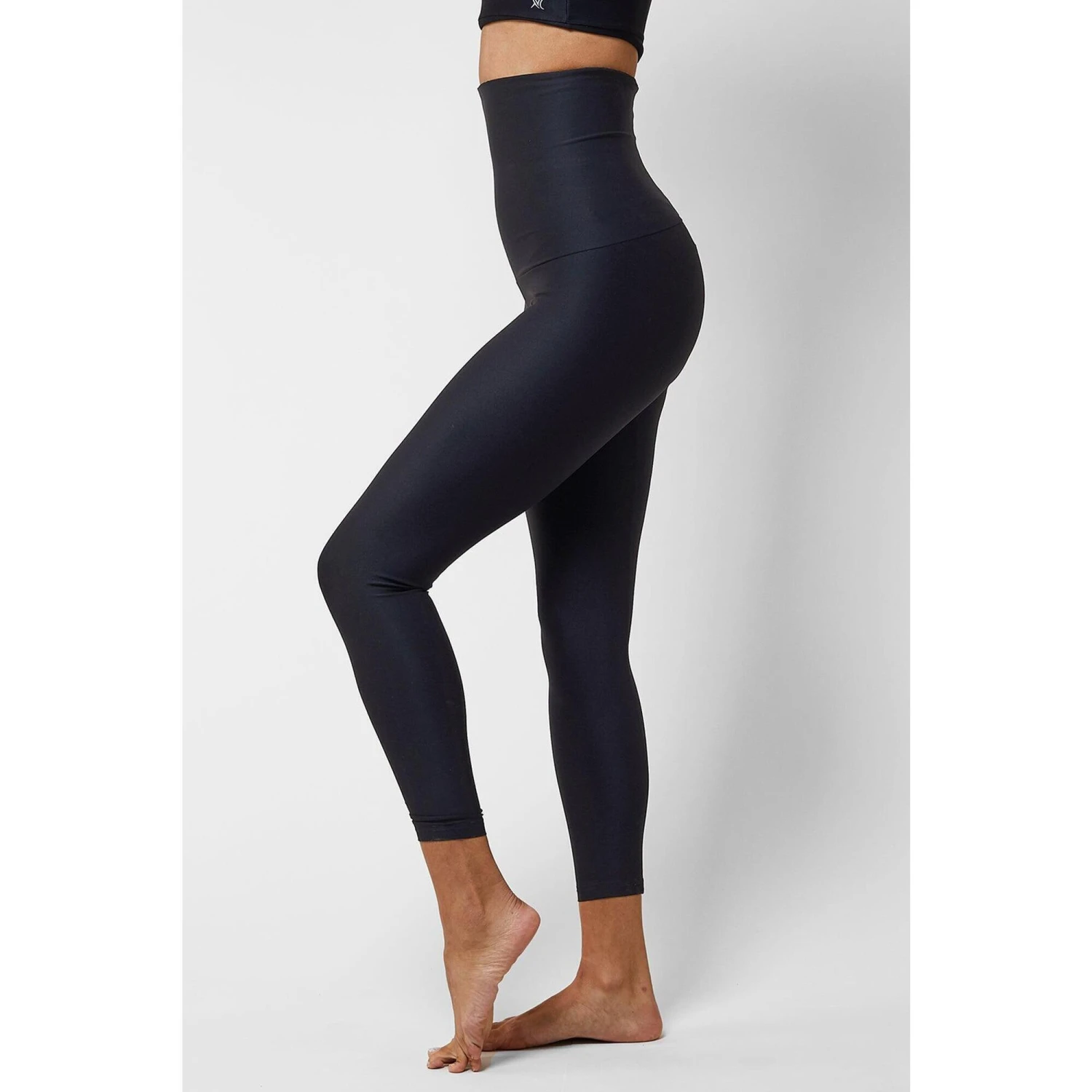 Extra Strong Compression Tummy Control High Waisted Sport Leggings Black 3 Extra Strong Compression Tummy Control High Waisted Sport Leggings Black