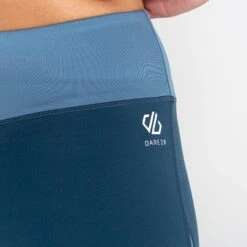 Dare 2b Womens/Ladies Laura Whitmore Upgraded Fitness Leggings (Black/Bluestone) -Sports Shop k05184b2f10a30c84cc2592841e693d09