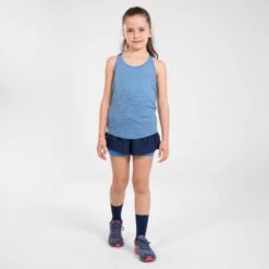 KIPRUN DRY+ Girl's Breathable 2-in-1 Tight Running Shorts -Sports Shop k0674ec1b2cd99af57c1c5b2b5ddd5c85 1