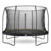 12ft Salta Black Round Comfort Edition Trampoline