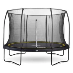 12ft Salta Black Round Comfort Edition Trampoline