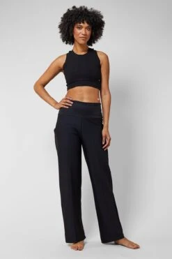 Lightweight Yoga Loose Side Pockets Pant Black 8 Lightweight Yoga Loose Side Pockets Pant Black -Sports Shop k07849c377d73b8ab8d3d34f5dab1588c