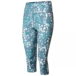 Dare 2b Womens/Ladies Influential Recycled Animal Print 3/4 Leggings (Canton Green) -Sports Shop k083a12de15b7d9d994a555b8dad2a1bb
