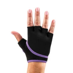 Fitness-Mad Womens/Ladies Fingerless Gloves (Black) -Sports Shop k08d647e5bb91476842fb5012740b6a8e