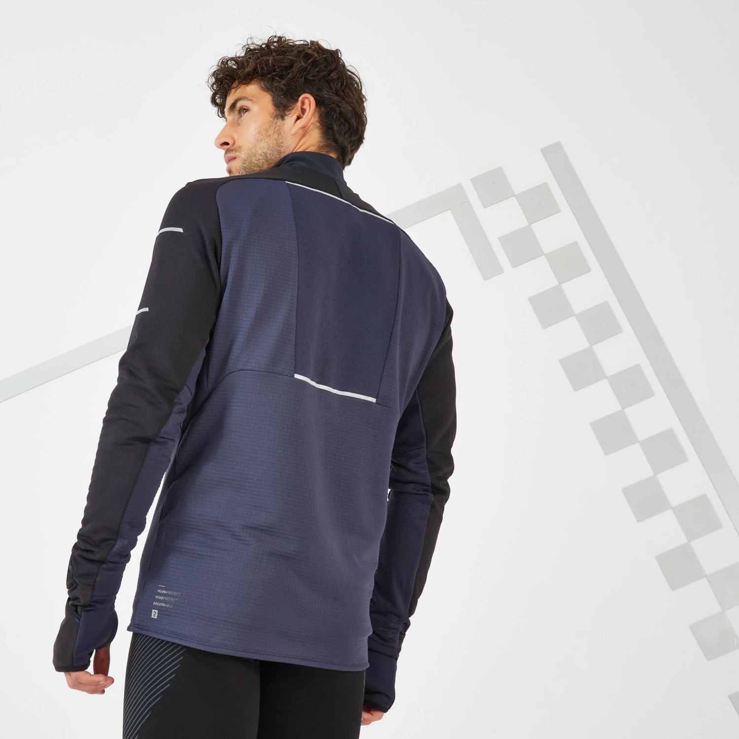 KIPRUN WARM REGUL MEN'S LONG-SLEEVED WINTER RUNNING T 19 KIPRUN WARM REGUL MEN'S LONG-SLEEVED WINTER RUNNING T - Image 17