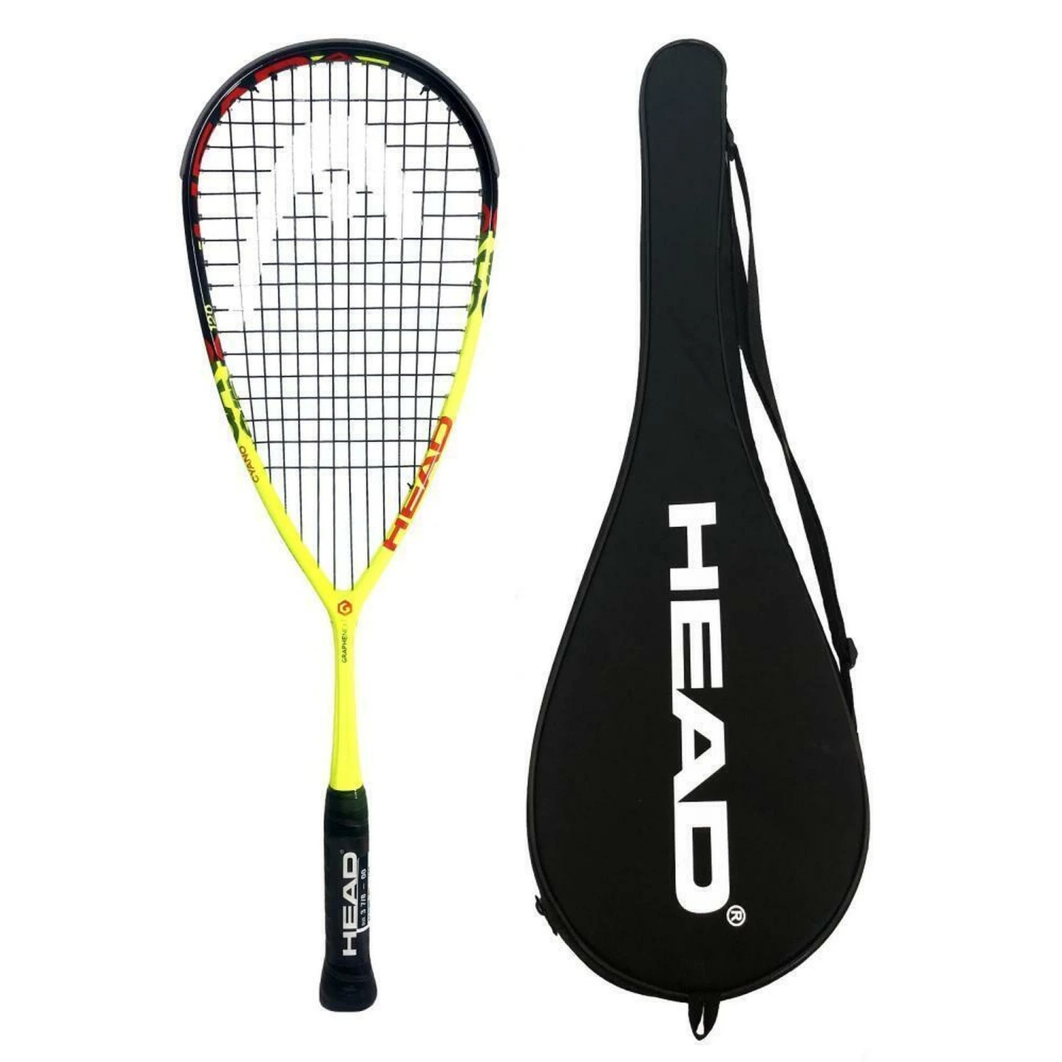 Head Graphene XT Cyano 120 Squash Racket Including Cover 3 Head Graphene XT Cyano 120 Squash Racket Including Cover