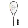 Dunlop Blaze Inferno Squash Racket & 3 Squash Balls -Sports Shop k10aa163f5b7ee5be41564f52e0b06107