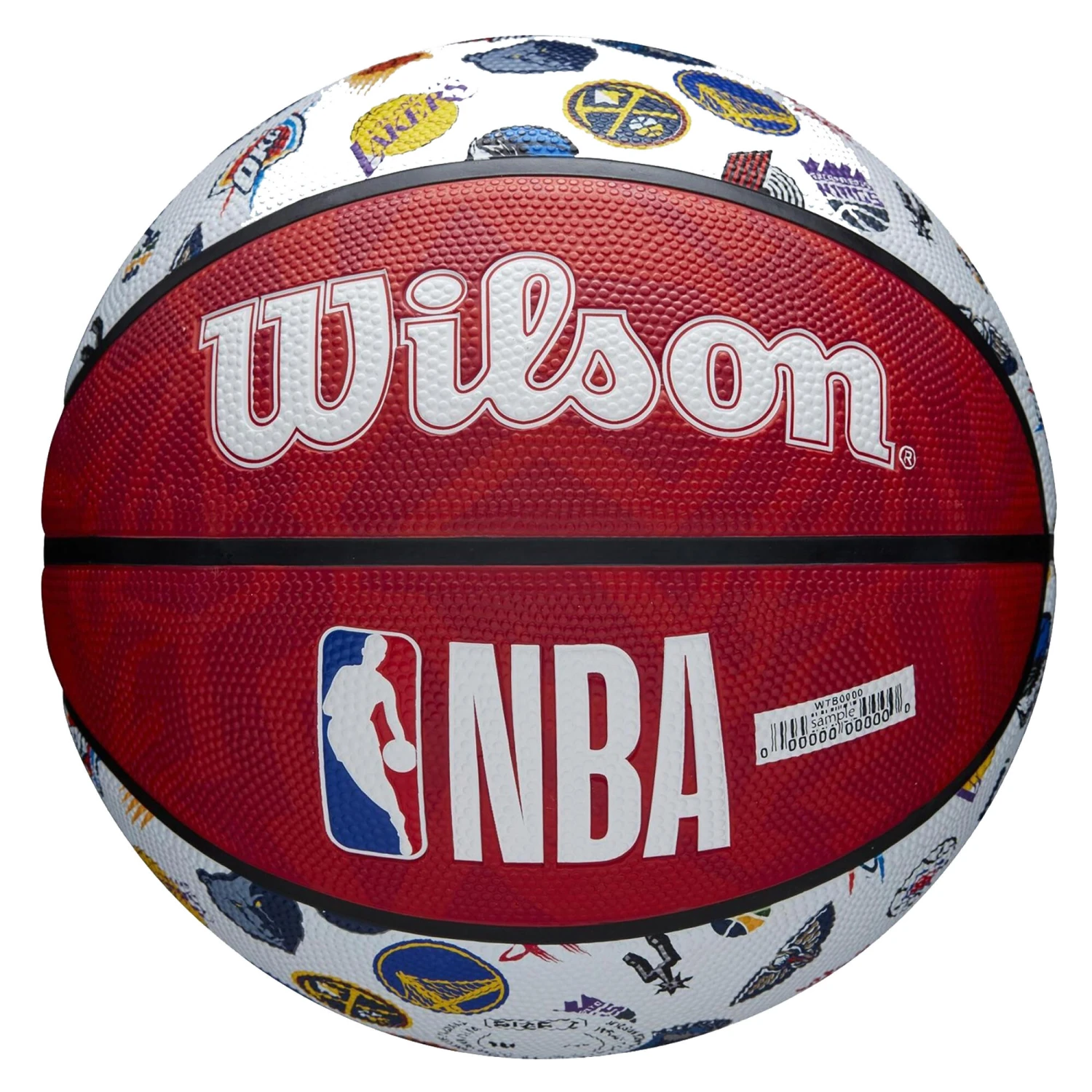 Basketball NBA Size 7 - Wilson Team Tribute S7 Blue/White 4 Basketball NBA Size 7 - Wilson Team Tribute S7 Blue/White - Image 2