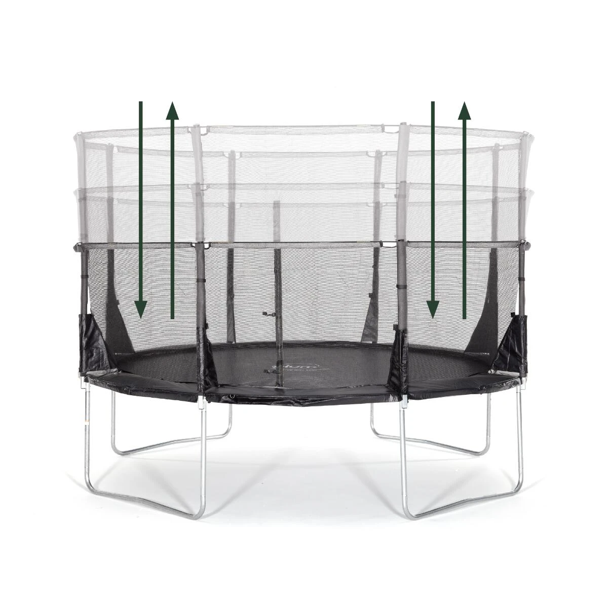 Plum 10ft Space Zone II Evolution Trampoline (Telescopic Pack Down Enclosure) 3 Plum 10ft Space Zone II Evolution Trampoline (Telescopic Pack Down Enclosure)