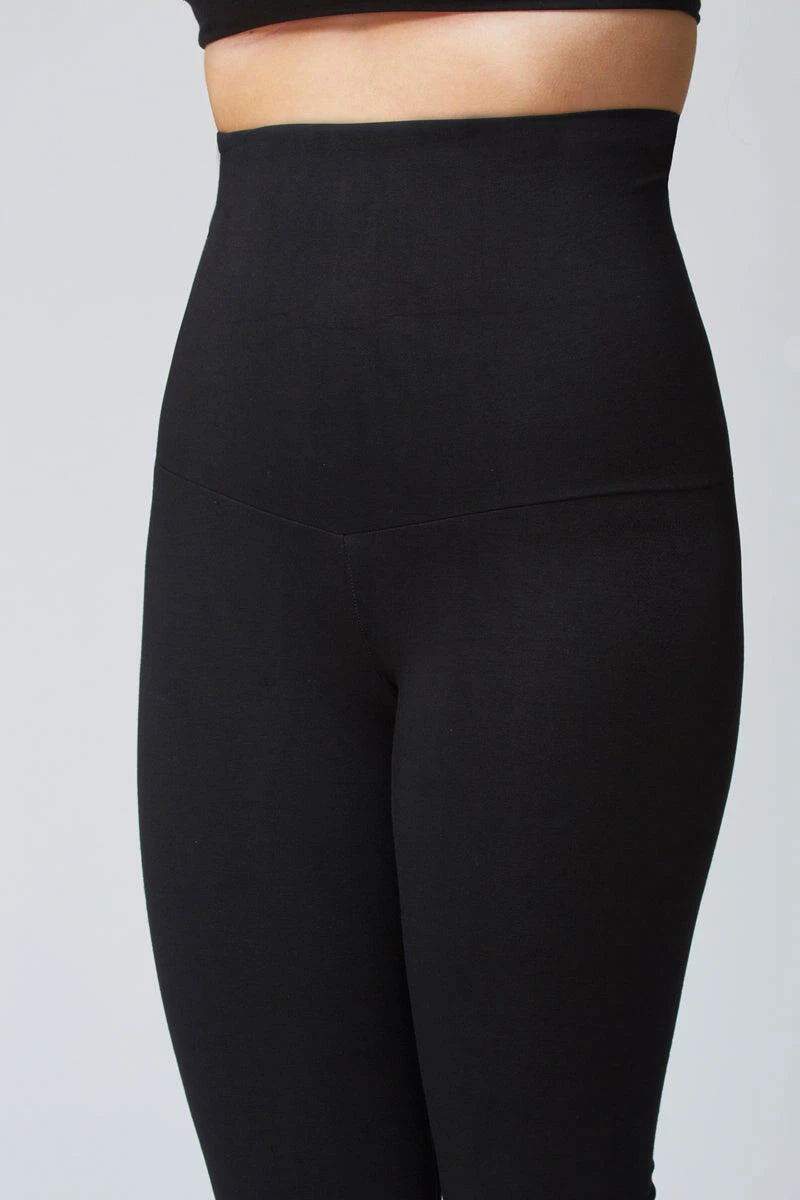 Extra Strong Compression High Waisted Bootleg Black 3 Extra Strong Compression High Waisted Bootleg Black - Image 2