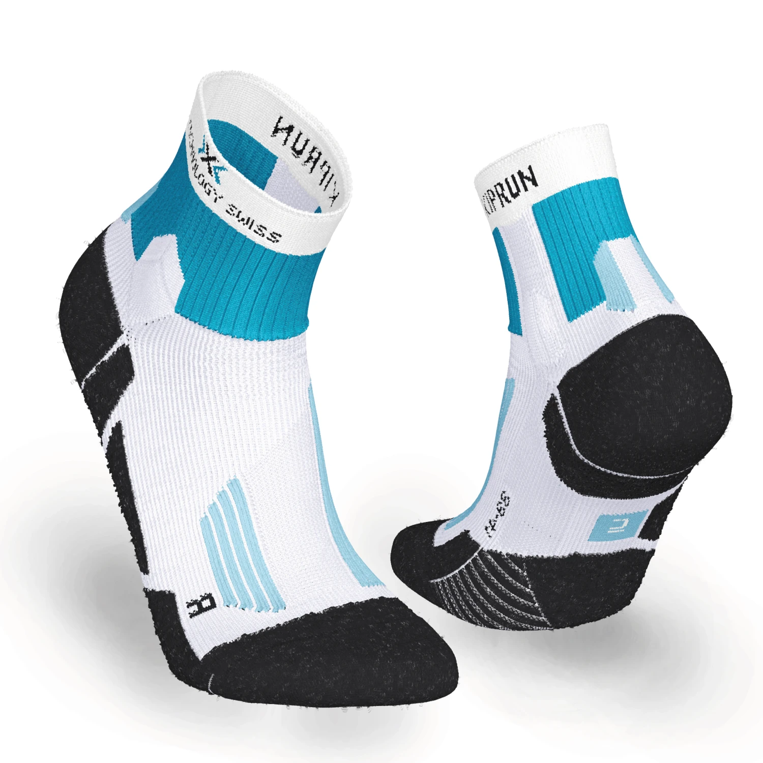 Running Socks Run 900 X - White / Blue