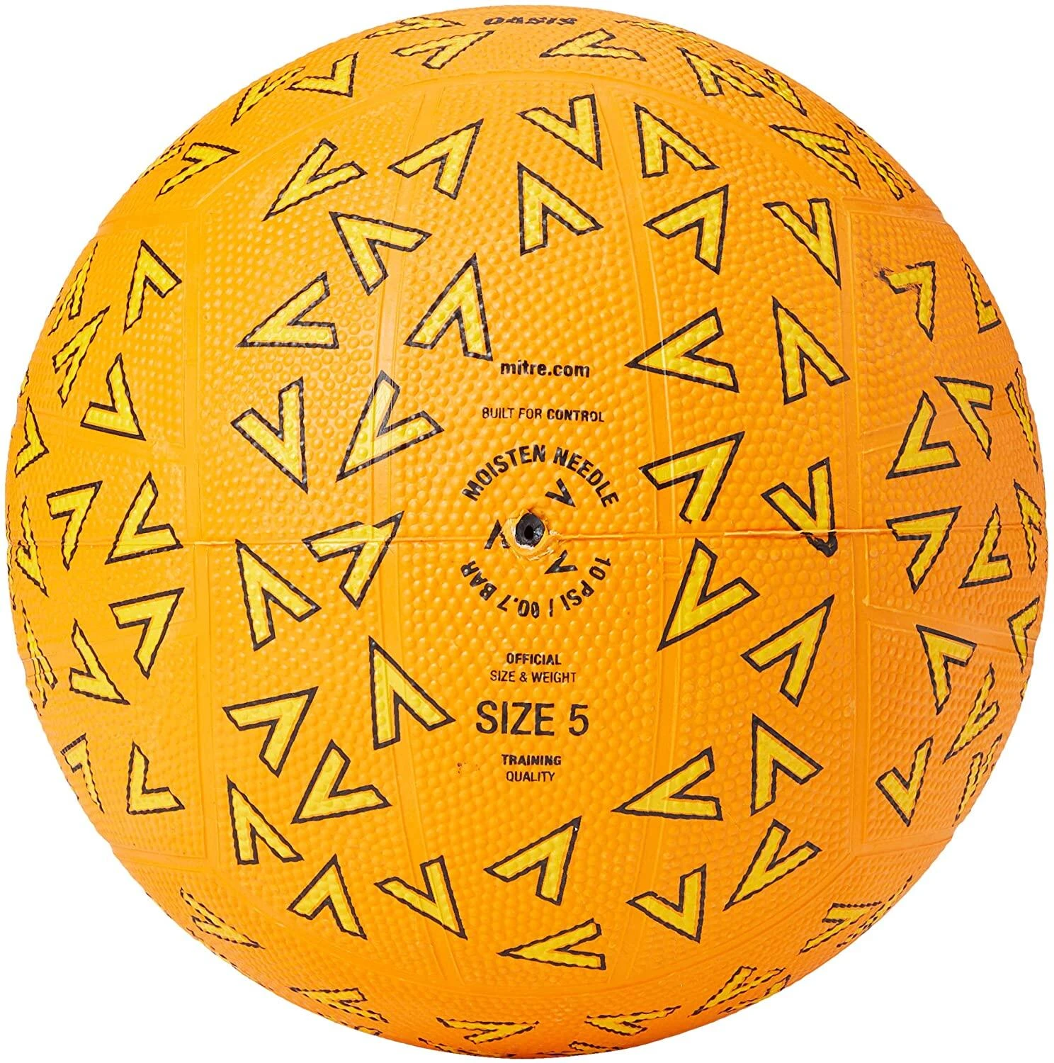 MITRE OASIS TRAINING NETBALL SIZE 5 ORANGE 4 MITRE OASIS TRAINING NETBALL SIZE 5 ORANGE - Image 2