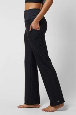 Lightweight Yoga Loose Side Pockets Pant Black 9 Lightweight Yoga Loose Side Pockets Pant Black -Sports Shop k1ba26306a651cc3deee0363e89866379