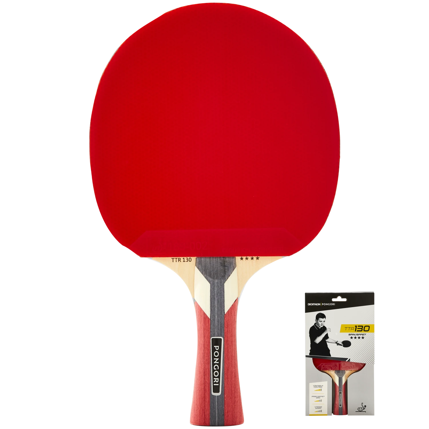 TTR 130 4* Spin Club And School Table Tennis Bat 12 TTR 130 4* Spin Club And School Table Tennis Bat - Image 10