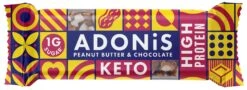 Adonis Keto Protein Bar Peanut Butter & Chocolate 16x45g