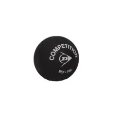 Dunlop Competition Squash Balls (Pack Of 12) (Black)