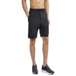 Craft Mens Core Charge Shorts (Black) -Sports Shop k1ff85bce1954a3ac9335971f2e21b0b6