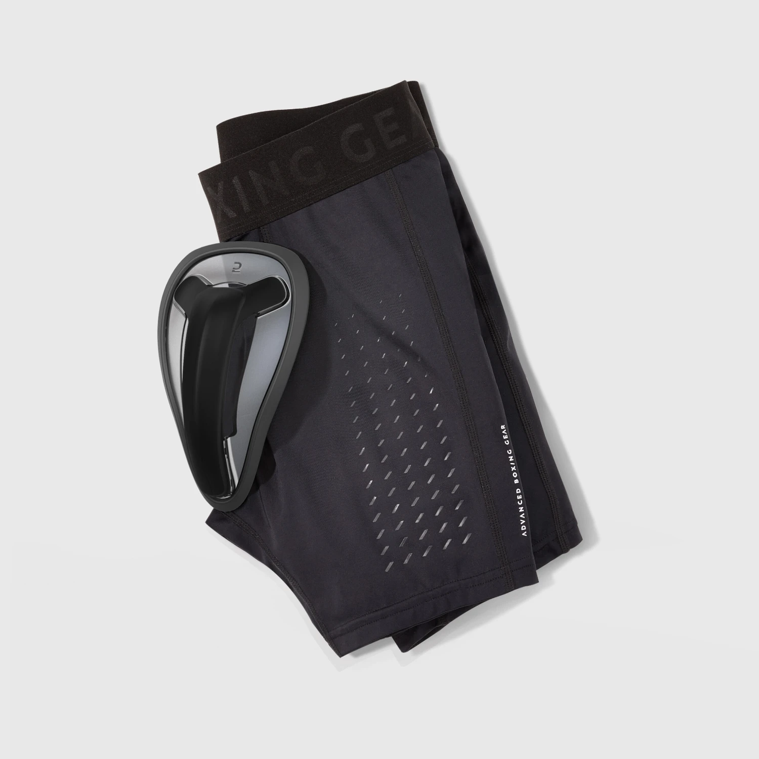 Shorts + Flexible Groin Guard - Black 4 Shorts + Flexible Groin Guard - Black - Image 2