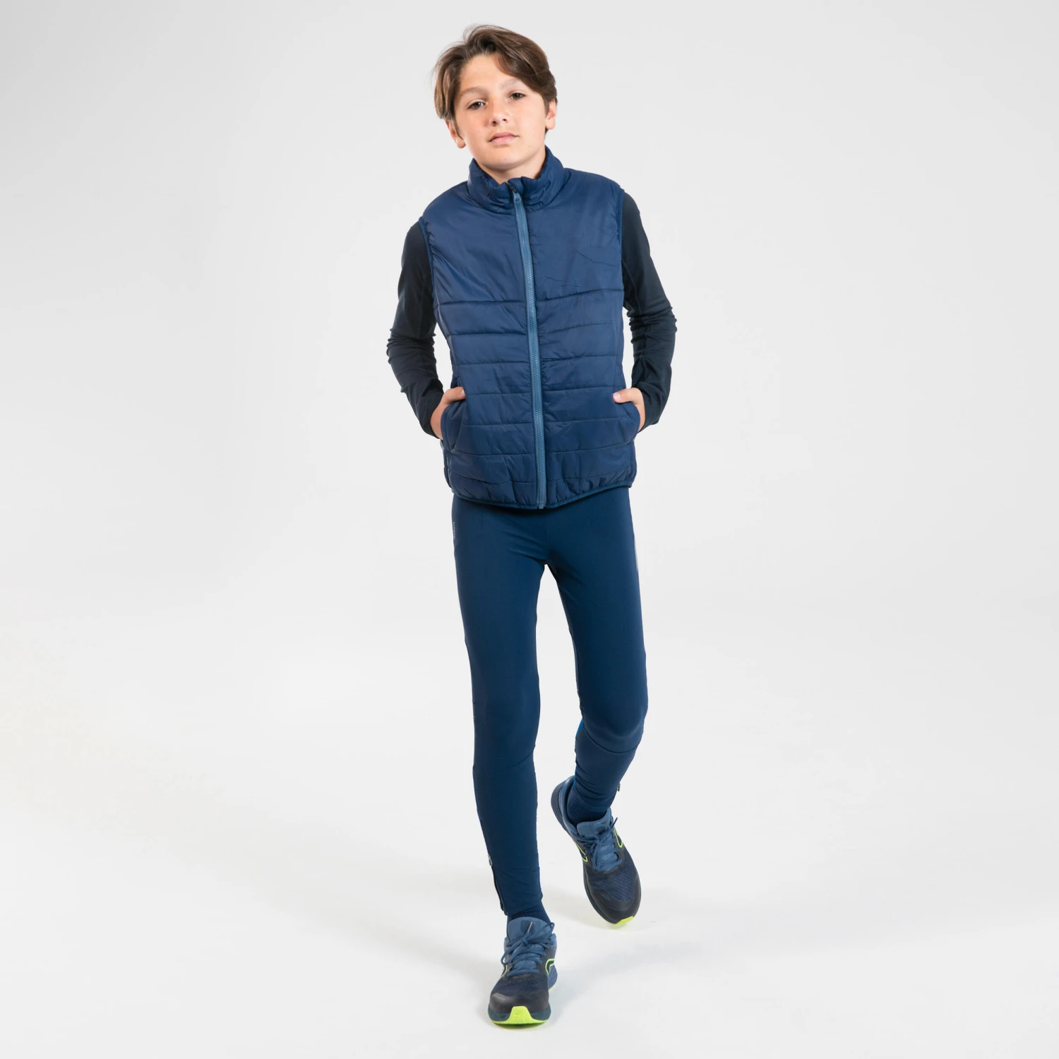 KIDS' WATERPROOF RUNNING JACKET WITH DETACHABLE LAYER - KIPRUN 3 IN 1 17 KIDS' WATERPROOF RUNNING JACKET WITH DETACHABLE LAYER - KIPRUN 3 IN 1 - Image 15
