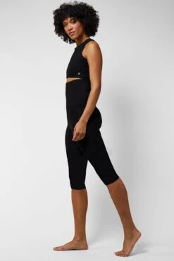 Extra Strong Compression Capri With High Waisted Tummy Control Black 10 Extra Strong Compression Capri With High Waisted Tummy Control Black -Sports Shop k24316ee35b63684806779354b78bcbb2