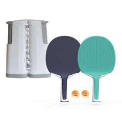 Table Tennis Set With Posts, Adjustable Rollnet, 2 Bats And 2 Balls -Sports Shop k25ecb4618dc2907fc84129fa28d088bd