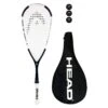HEAD Nano Ti 115 Squash Racket, Includes Protective Covers & 3 Squash Balls -Sports Shop k2603fb215ec907118066f2164f3f1faf