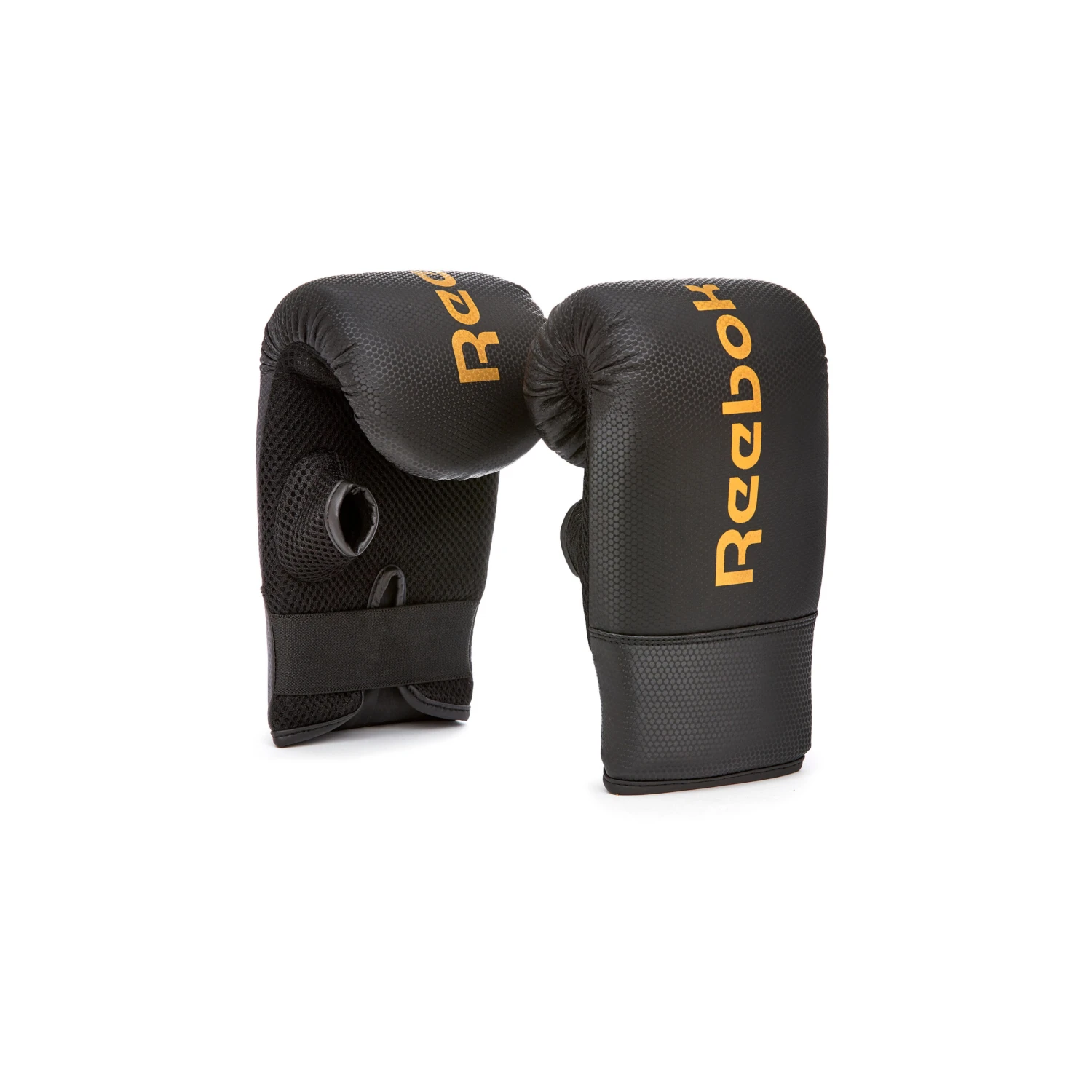 Reebok Combat Boxing Mitts Black/Gold