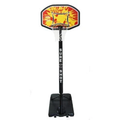 Sure Shot Telescopic Basketball Hoop With A Coloured Backboard -Sports Shop k27e2ac0096abc0f3f4695f02b344528b