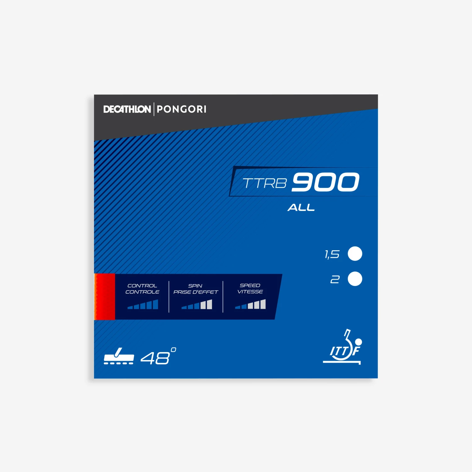 Table Tennis Rubber TTRB 900 All 3 Table Tennis Rubber TTRB 900 All