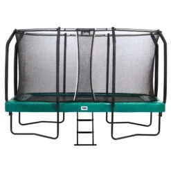 14ft X 8ft Salta Green Rectangular First Class Trampoline