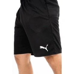 Puma Mens TeamRISE Casual Shorts (Black/White) -Sports Shop k2a17d6f96ae51c931f5cf294a147ac3c