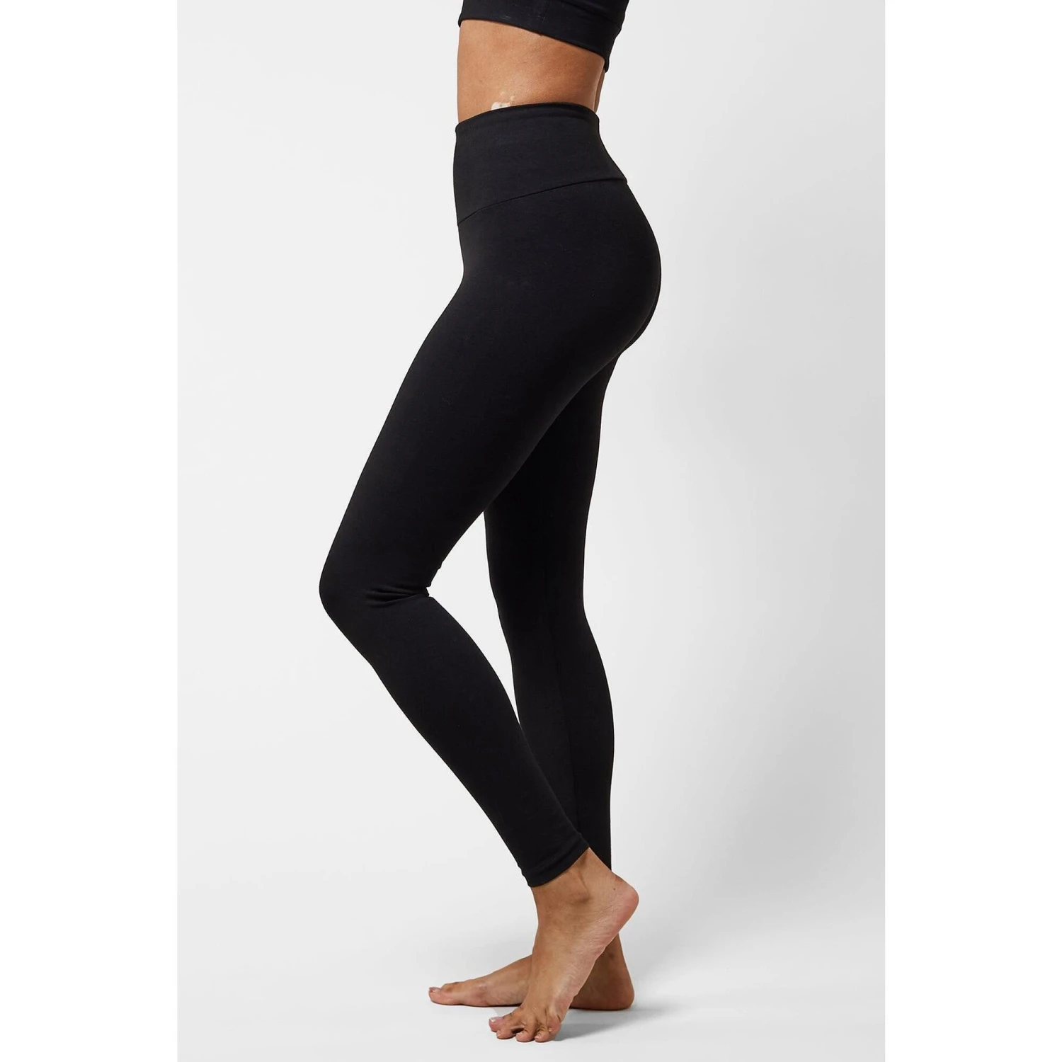 Lightweight Strong Compression Tummy Control Leggings Black 3 Lightweight Strong Compression Tummy Control Leggings Black