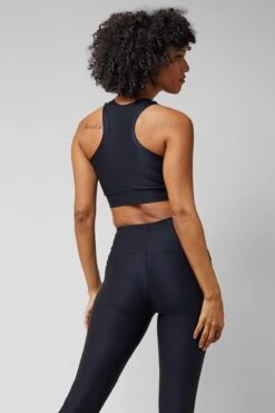 Extra Strong Compression Running Capri With Tummy Control Black -Sports Shop k2eb71269083b95a8c511f2727a9d1997