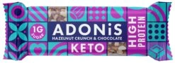 Adonis Keto Protein Bar Hazelnut Crunch & Chocolate 16x45g