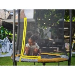 Plum 4.5ft Junior Jungle Trampoline And Enclosure With Sound -Sports Shop k2ff72720f1ad7ec37862f4ff1f908b7f