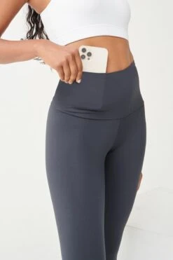 Extra Strong Compression Tummy Control Sport Running Leggings Slate -Sports Shop k31bc9a8e96a190d24e0af87efd7ca8ab