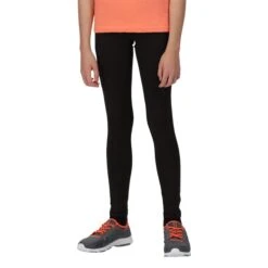 Regatta Childrens/Kids Atkin II Leggings (Black)