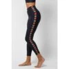 Medium Compression Rainbow Stripe 7/8 Leggings Black 2 Medium Compression Rainbow Stripe 7/8 Leggings Black -Sports Shop k36cd928a34c0d501f8e87b402ac67213