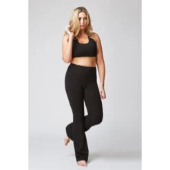 Extra Strong Compression Tummy Control Bootcut, Long Length, Black -Sports Shop k384ddc85999a431fcea4ba6a708da65e