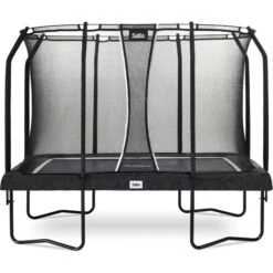 10ft X 7ft Salta Black Rectangular Premium Trampoline