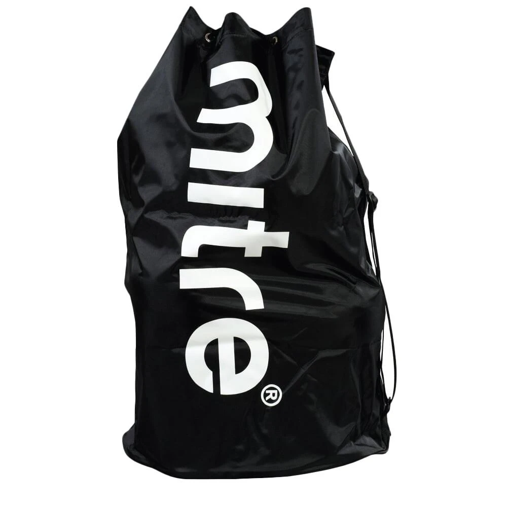 Mitre 12 Ball Football Bag (Black/White) 3 Mitre 12 Ball Football Bag (Black/White)