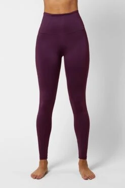 Extra Strong Compression Tummy Control Sport Running Leggings Burgundy -Sports Shop k3cf8a09252d801927bcdafae31dbf448