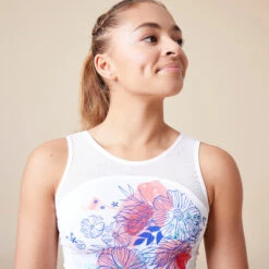 Girls' Sleeveless Gym Leotard With Rhinestones JSM900 -Sports Shop k3d932a572b89b55c3f21edec52217fe0