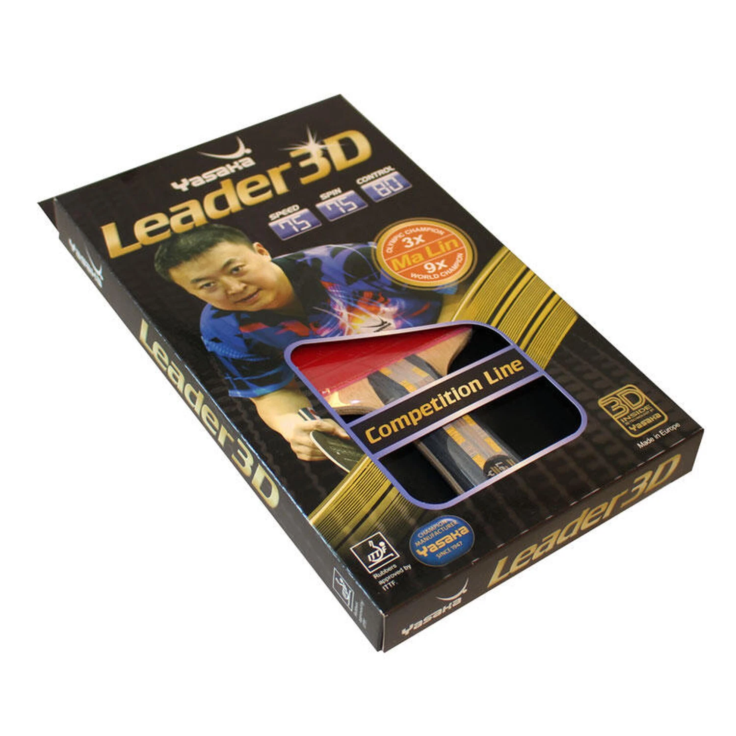 Yasaka Leader 3D Table Tennis Bat 3 Yasaka Leader 3D Table Tennis Bat