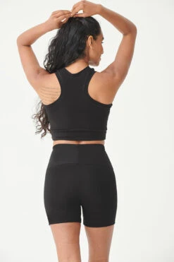 Extra Strong Compression Tummy Control Micron Shorts Black -Sports Shop k40cf5e871a7dbeffcf216d97544379ae