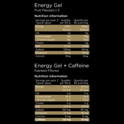 Healthspan Elite Energy Gels-Mixed Pack 8 X Sachets -Sports Shop k4263b3148b330049bc8d42625ab7f7ff