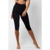 Extra Strong Compression Tummy Control Capri Black