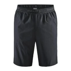 Craft Mens Core Essence Relaxed Fit Shorts (Black)