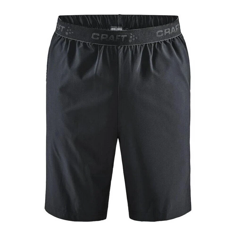 Craft Mens Core Essence Relaxed Fit Shorts (Black) 3 Craft Mens Core Essence Relaxed Fit Shorts (Black)